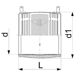 Муфта электросварная 315 мм SDR 17 GF (Georg Fischer)